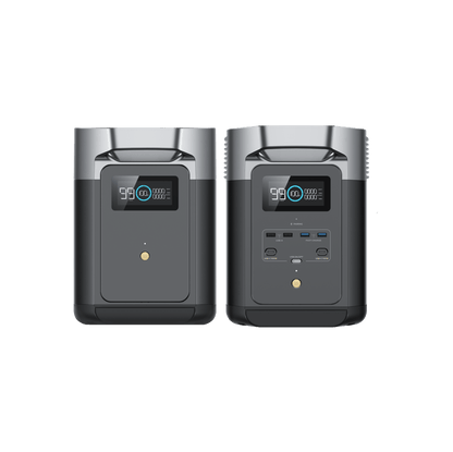 EcoFlow DELTA 2 + DELTA 2 Smart Extra Battery | 2048Wh Portable Power Station Expandable Backup Battery