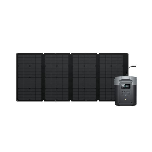 EcoFlow DELTA 2 Max + 160W Solar panel