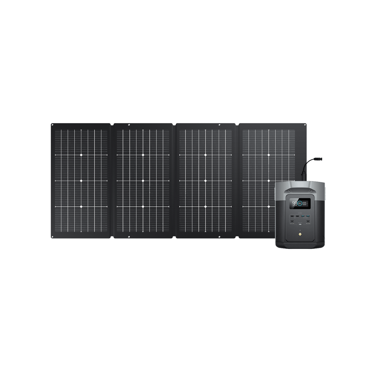 EcoFlow DELTA 2 Max | 2400W AC, 2048Wh, X-Boost, 10Y | Home Backup, Camping, RV