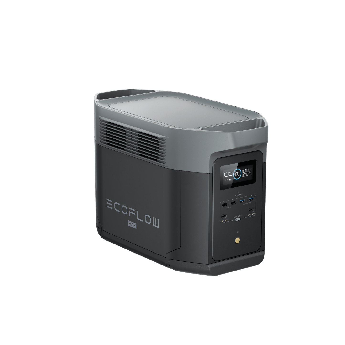 EcoFlow DELTA 2 Max | 2400W AC, 2048Wh, X-Boost, 10Y | Home Backup, Camping, RV