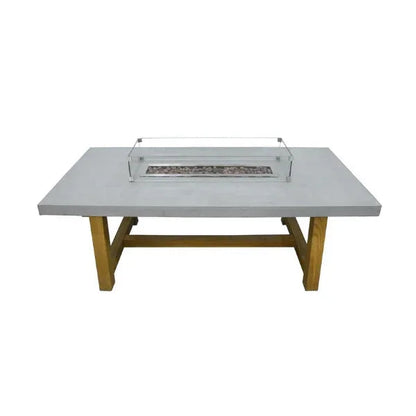 Elementi Fire Pit Wind Screen for Hampton Fire Table