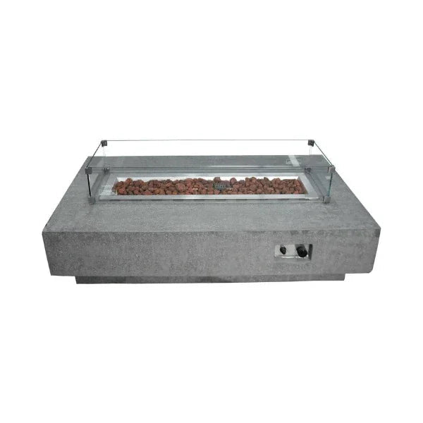Elementi Fire Pit Wind Screen for Hampton Fire Table