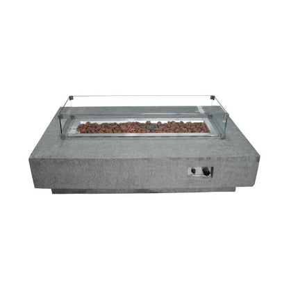 Elementi Fire Pit Wind Screen for Hampton Fire Table