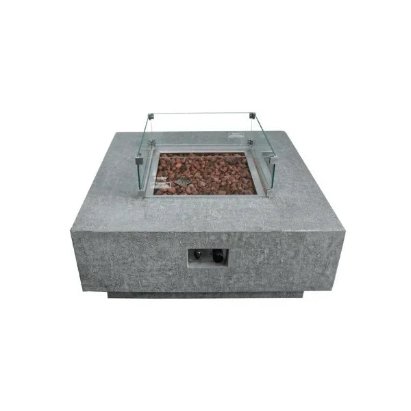 Elementi Manhattan and Aurora Wind Screen For Fire Pit OFG103-WS