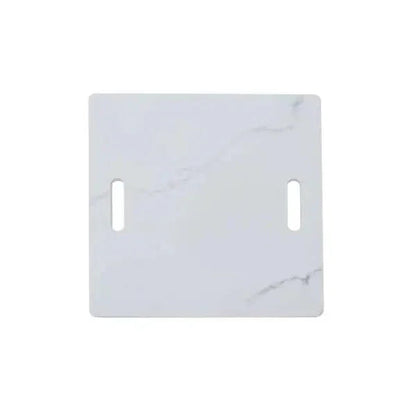 Elementi Plus Bianco 40" Marble Porcelain Fire Table - Bianco White