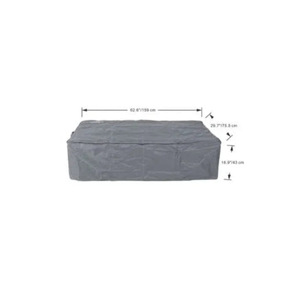 Elementi Plus Carrara Marble Pocelain Fire Table OFP121BW
