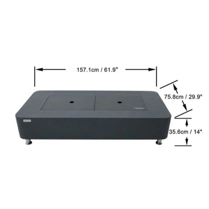 Elementi Sydney Indoor Fire Pit Table
