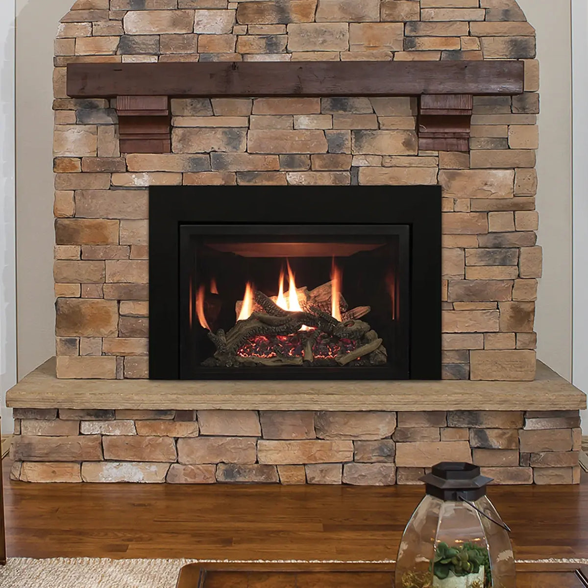 American Hearth Empire 35" Rushmore Direct Vent Gas Insert - Large