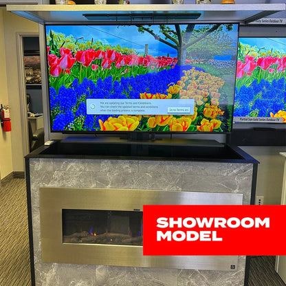 MirageVision Custom Outdoor Lift Cabinet w/ 55" QLED Outdoor TV