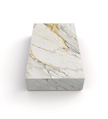 Firenze Rectangular Plinth Coffee Table