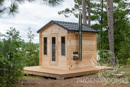 Georgian Cabin Sauna - Phoenix Domes
