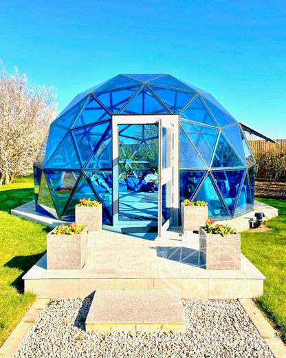 Phoenix Domes Glass Dome - Glass Panel Geodesic Dome