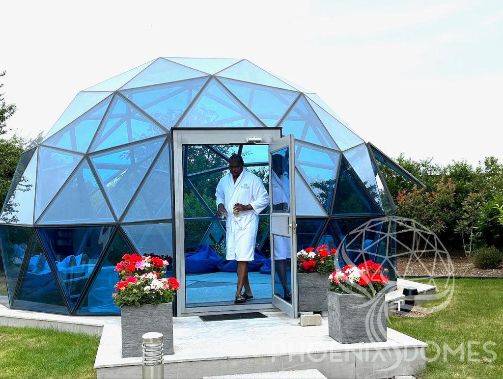 Phoenix Domes Glass Dome - Glass Panel Geodesic Dome