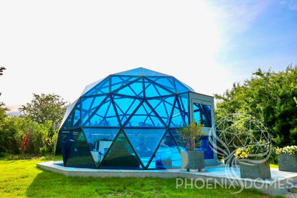 Phoenix Domes Glass Dome - Glass Panel Geodesic Dome