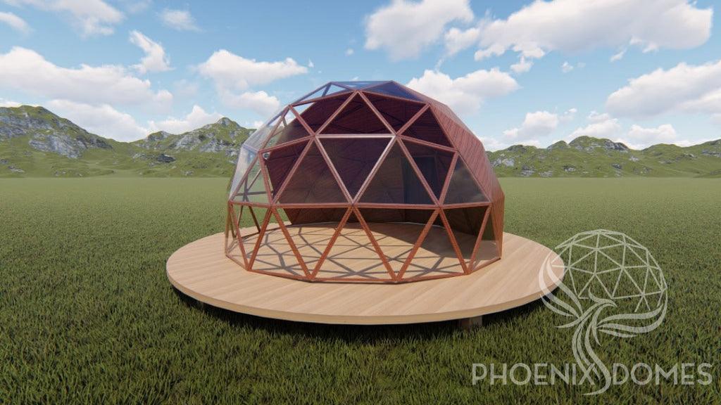 Glass/Hard Panel Dome - Phoenix Domes