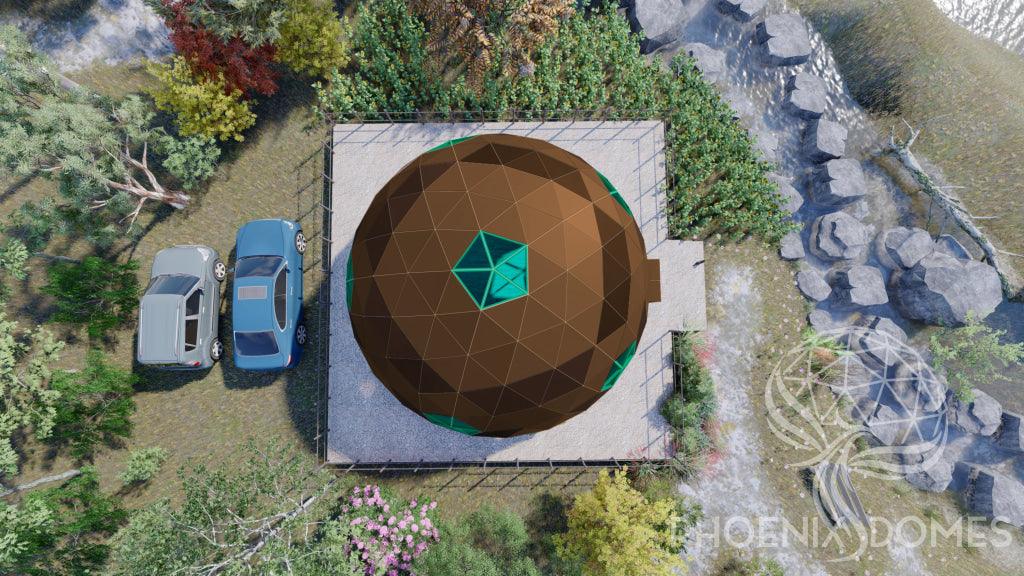 Glass/Hard Panel Dome - Phoenix Domes