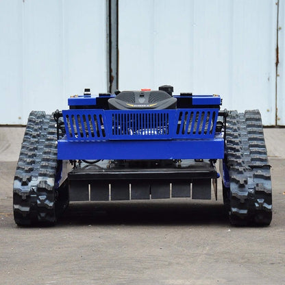 Heavy-Duty 7HP Commercial Remote-Controlled Tracked Gasoline Lawn Mower (SAK94270)