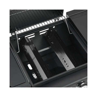 Castelle Flame Heavy-Duty All-In-One Outdoor 5-Burner 56K BTU LP Grill (SAK57124)