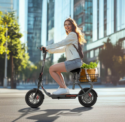 HOVSCO Porto Max Electric Scooter For Commute & Grocery Shopping