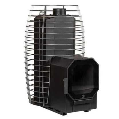 HUUM HIVE Flow LS 9.8kW Wood-Burning Sauna Stove w/ Firebox Extension