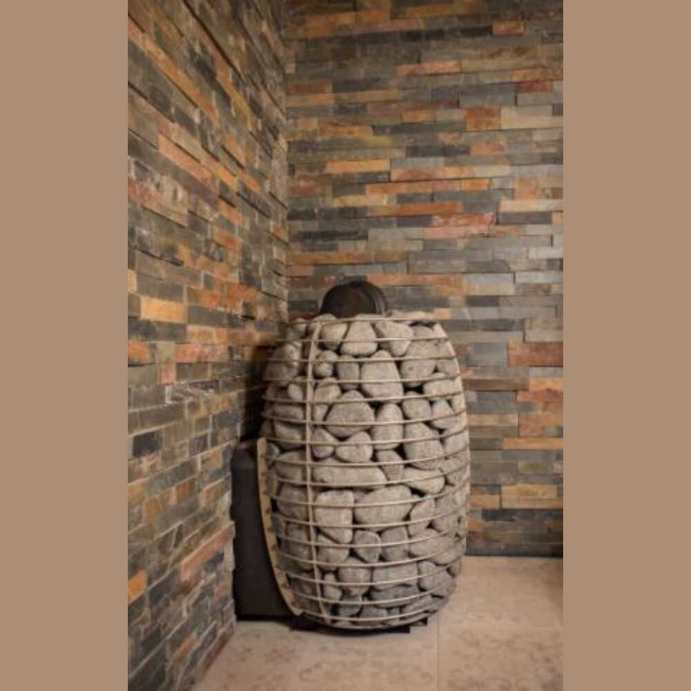 Huum Hive Wood LS 17KW Sauna Stove With Firebox Extension & Sauna Stones [H1010012] (SAK17894)