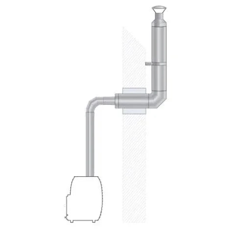 Huum Thru-Wall Chimney Kit