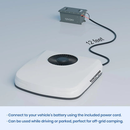 ACOPOWER 12V RV Air Conditioner