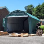 Rhino Shelter | 12’W x 20’L x 10’H Instant Garage (Barn Style)