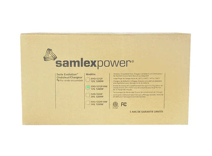 Samlex EVO 1200 Watts 12V Pure Sine Inverter/Charger (Hardwired) EVO-1212F-HW