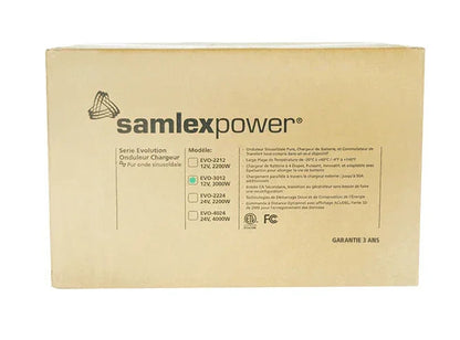 Samlex EVO 3000 Watts 12V Pure Sine Inverter/Charger EVO-3012