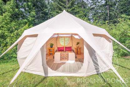 Lotus Bud Glamping Tent - Phoenix Domes