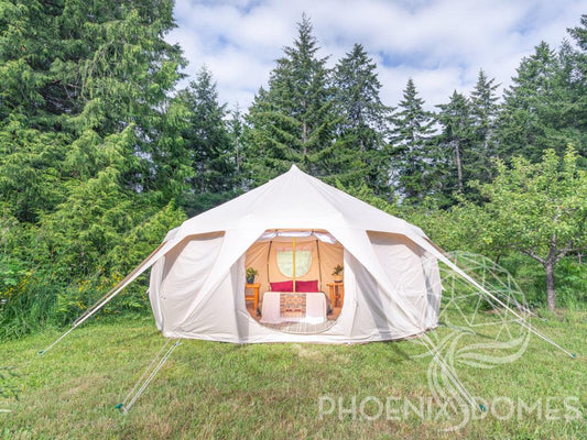 Lotus Bud Glamping Tent - Phoenix Domes