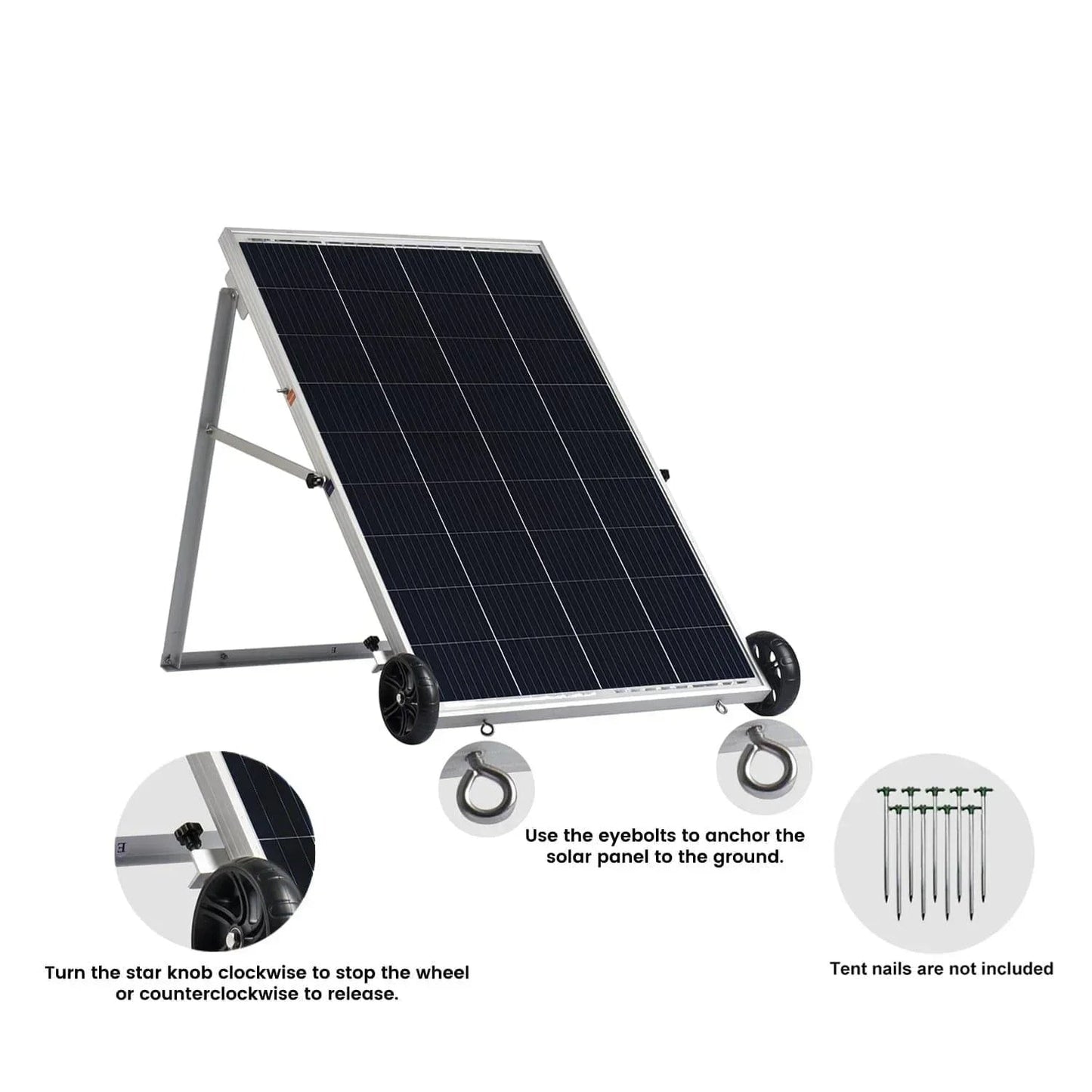 Nature's Generator Lithium 1800 Solar Generator and Transfer Switch