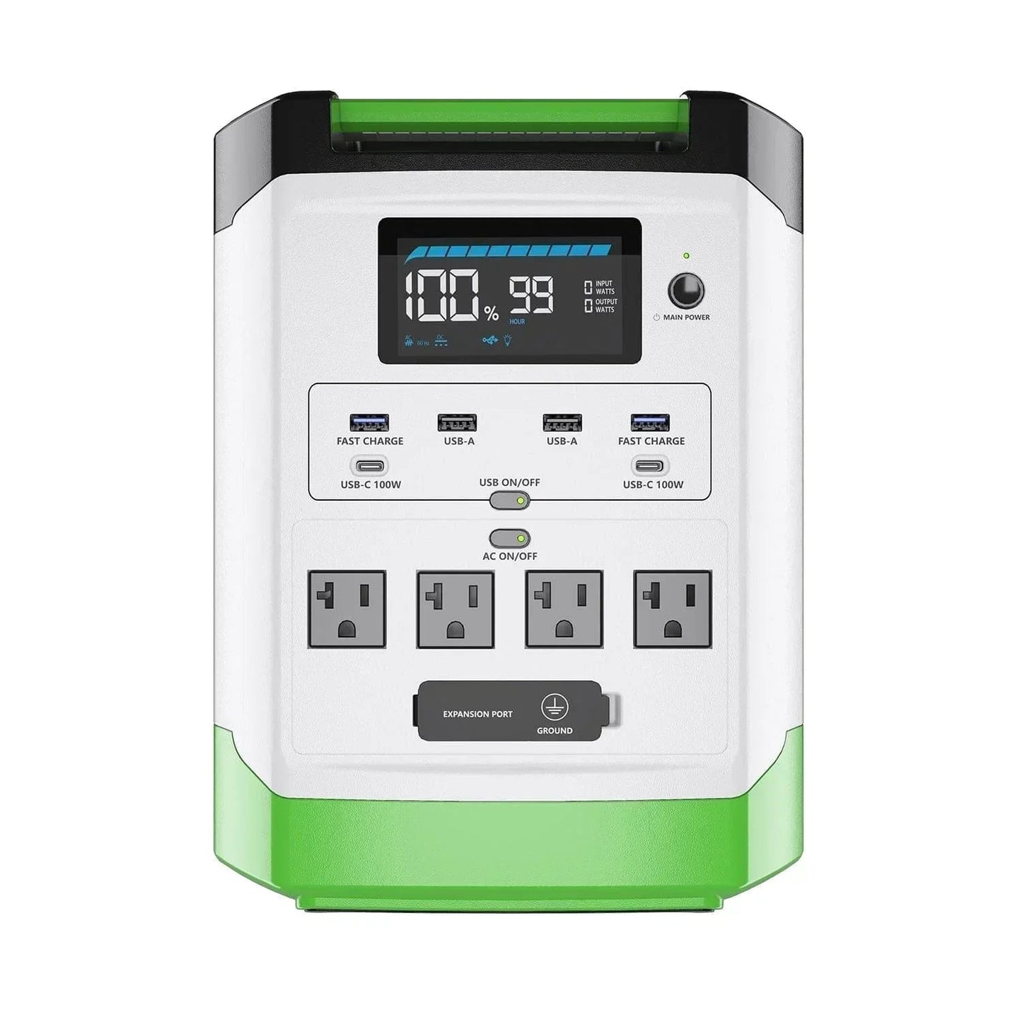 Nature's Generator Lithium 1800 Solar Generator and Transfer Switch