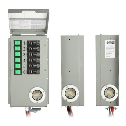 Nature's Generator Lithium 1800 Solar Generator and Transfer Switch