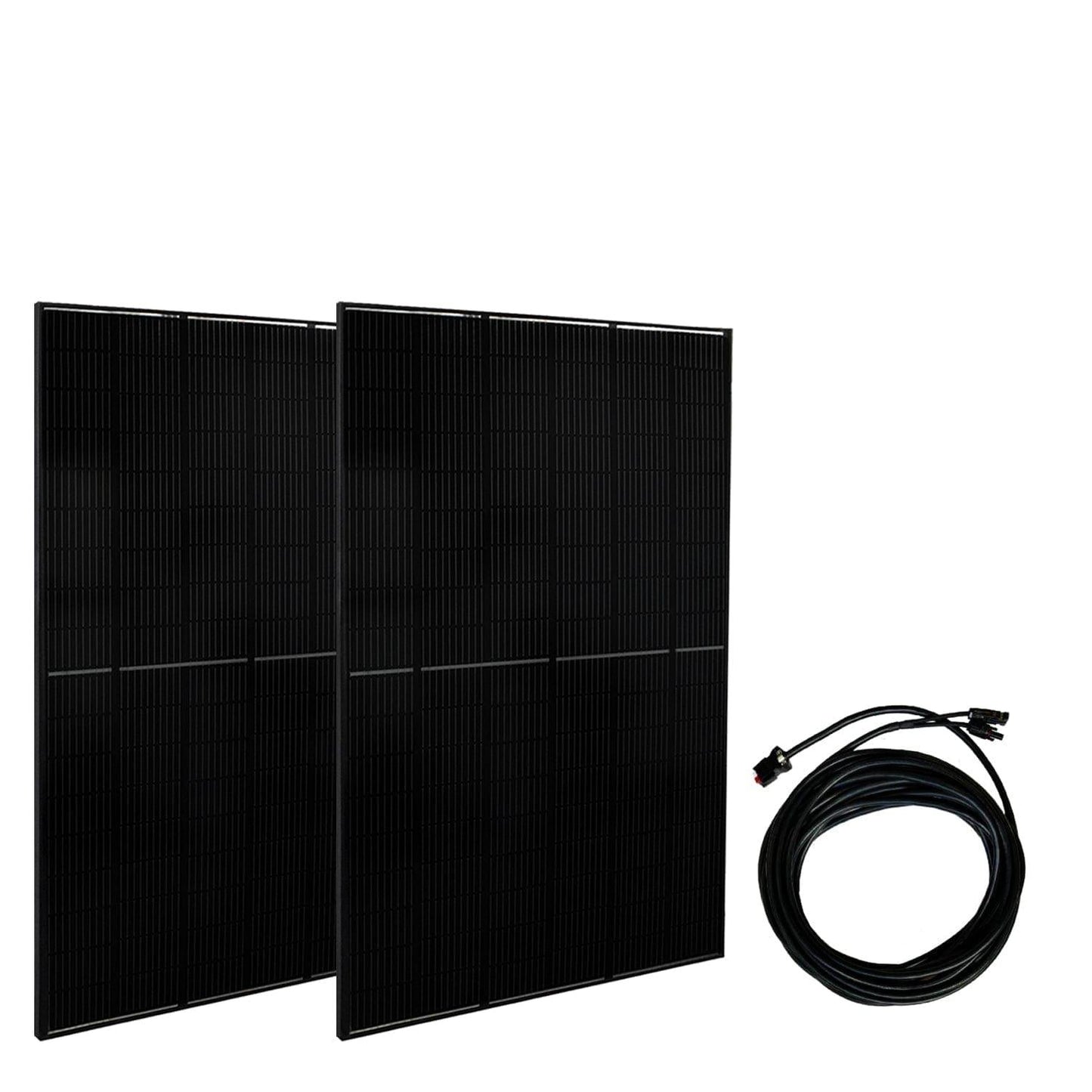 Nature's Generator Lithium 6000 with Solar Panels and Wind Turbine