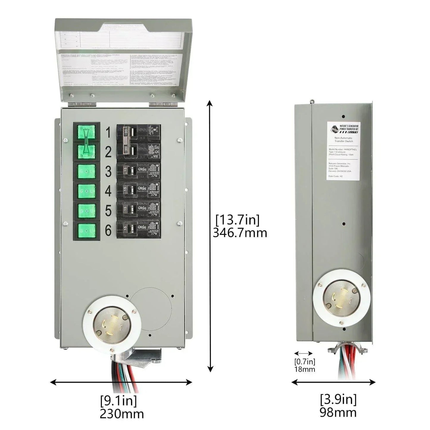 Nature’s Generator Powerhouse Platinum Plus PE System