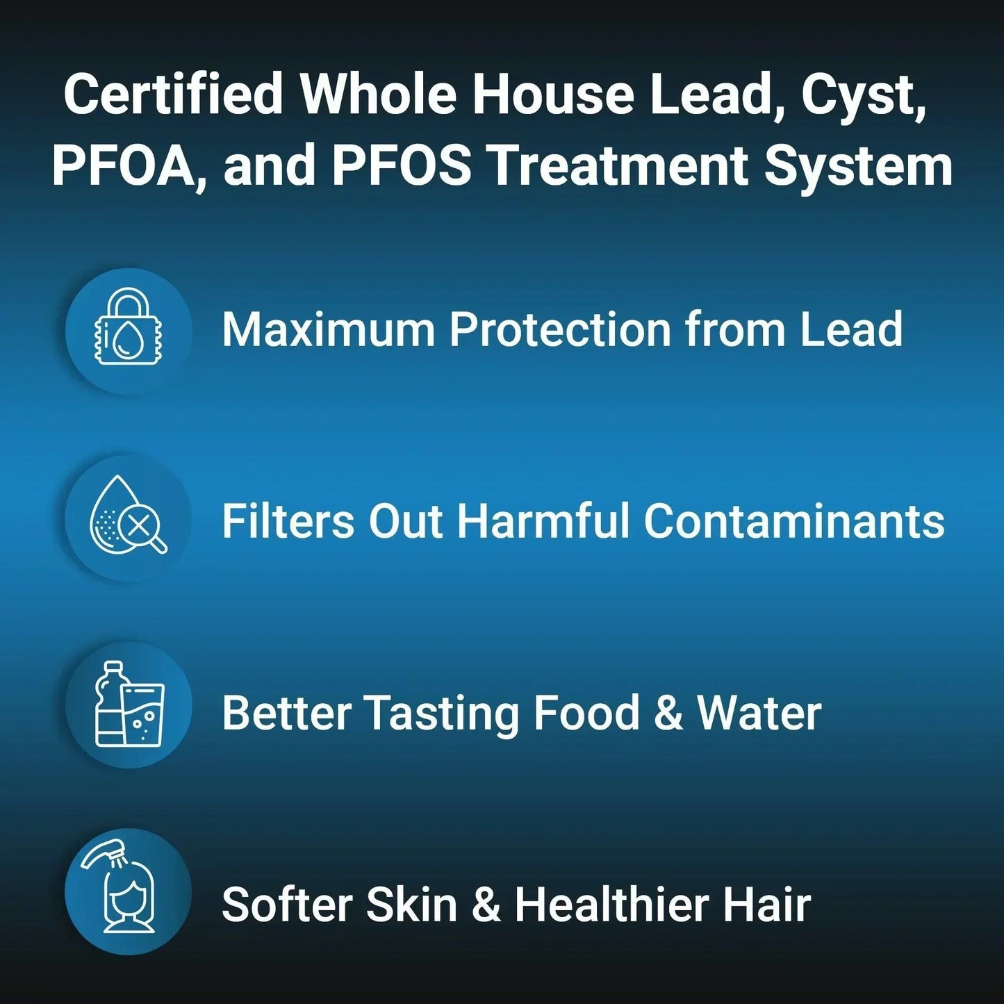 RKIN - OP1L Certified Whole House Lead Water Filter System