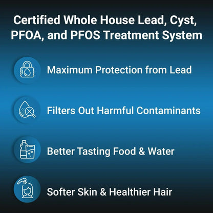 RKIN - OP1L Certified Whole House Lead Water Filter System
