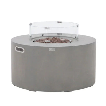 Elementi Pacaya Fire Table With Propane Tank Drawer OFG311