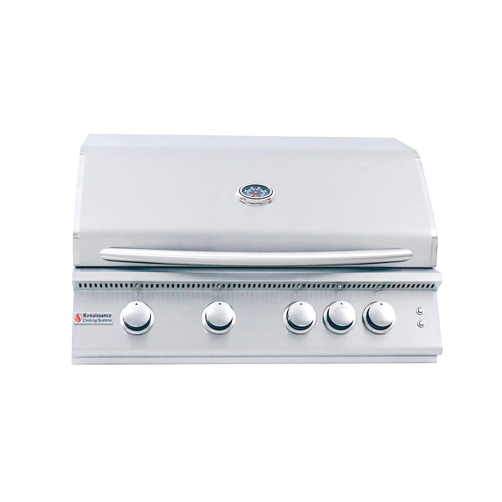 RCS Premier 32" Built-in Grill with LED Lights RJC32AL