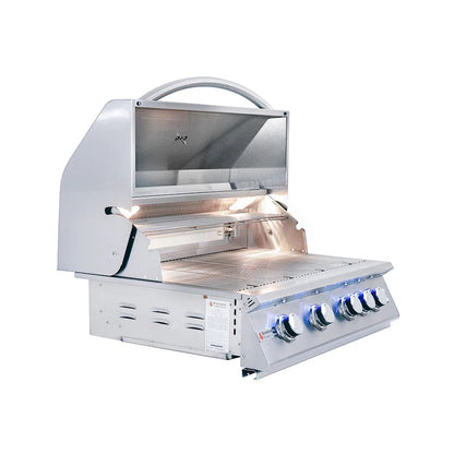 RCS Premier 32" Built-in Grill with LED Lights RJC32AL