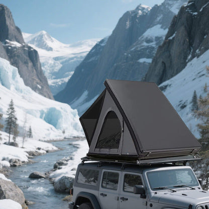 Apex Premium Lightweight Hard Shell Rooftop Tent With LED Strip And Memory Foam (SAK51780)