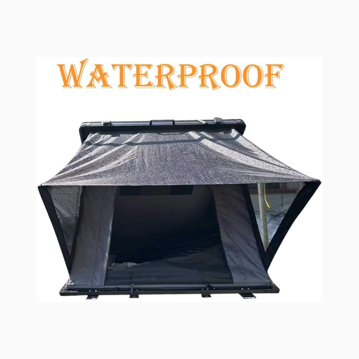 Apex Premium Lightweight Hard Shell Rooftop Tent With LED Strip And Memory Foam (SAK51780)