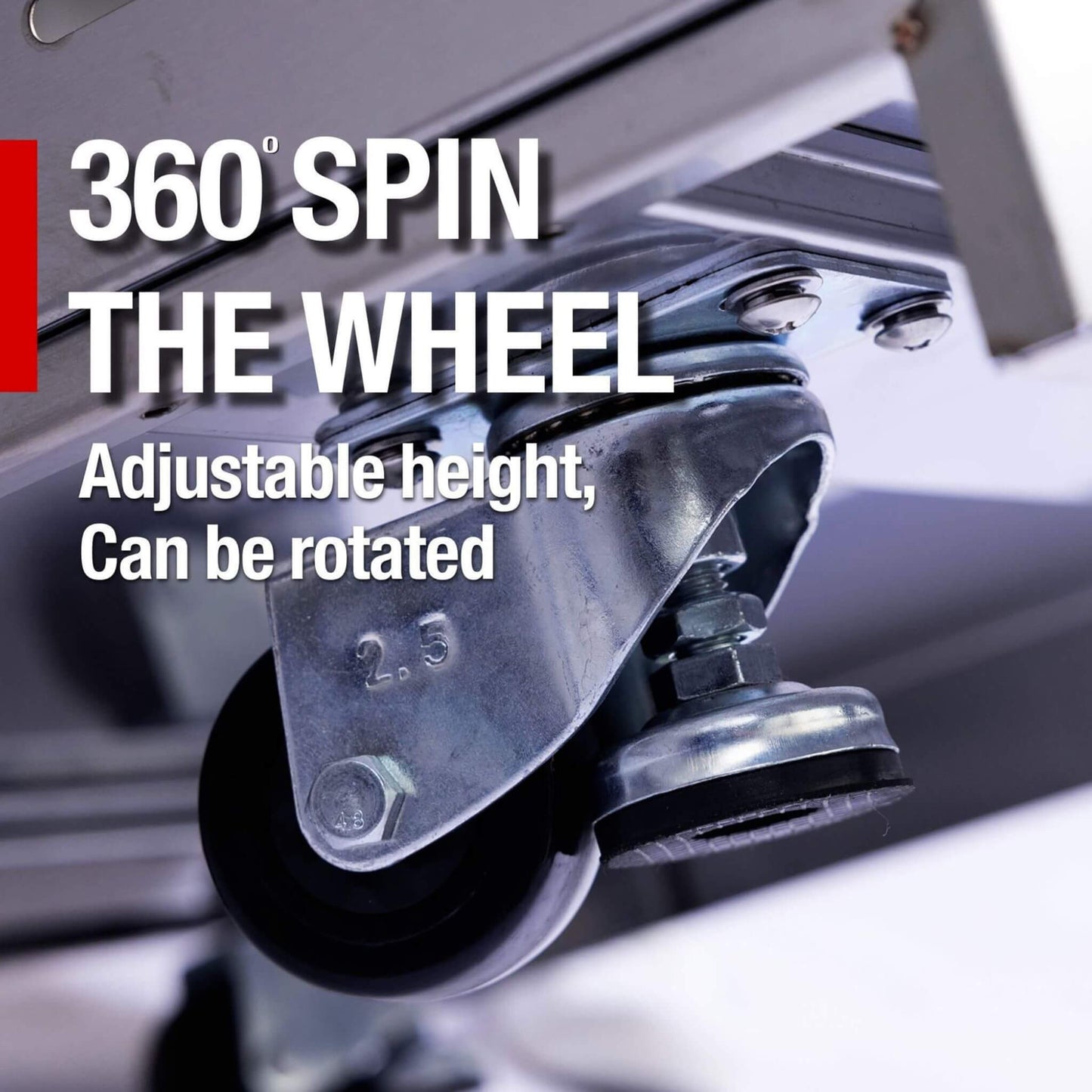 Castelle Flame Outdoor BBQ Kitchen Island With 43-Inch 6-Burner 85K BTU Propane Gas Grill, Rotisserie Kit, And Storage Cabinets (SAK95623)