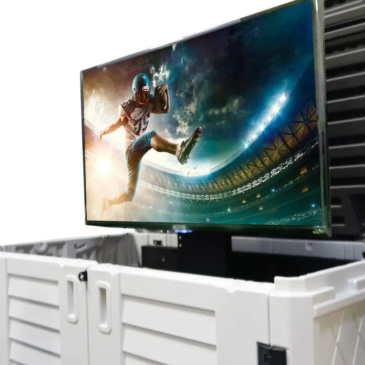 MirageVision Econo Lift with Silver Series 43" or 50" Outdoor TV