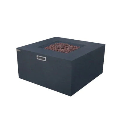 Elementi Rocky Fire Table With Propane Tank Drawer OFG310