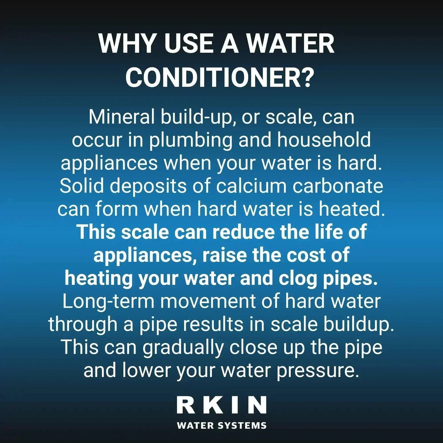 RKIN - Salt Based Water Softener and Whole House Carbon Filter System