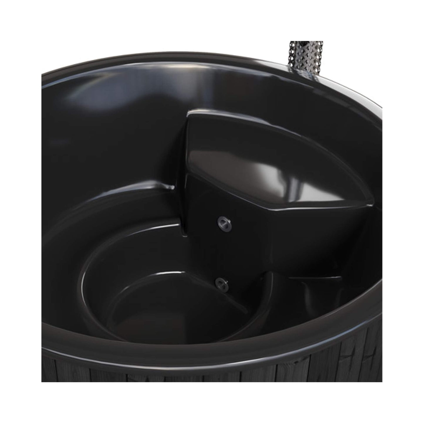 SaunaLife Model S6B 7-Person Soak-Series Home Wood-Burning Hot Tub [SL-MODELS6B] (SAK13679)