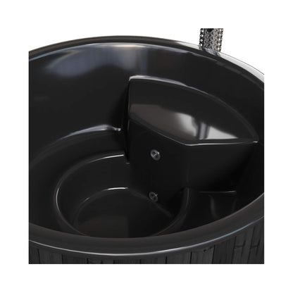 SaunaLife Model S6B 7-Person Soak-Series Home Wood-Burning Hot Tub [SL-MODELS6B] (SAK13679)